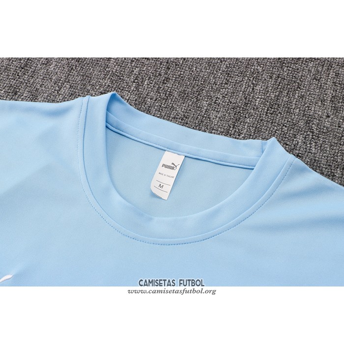 Chandal del Manchester City Manga Corta 2021/2022 Azul